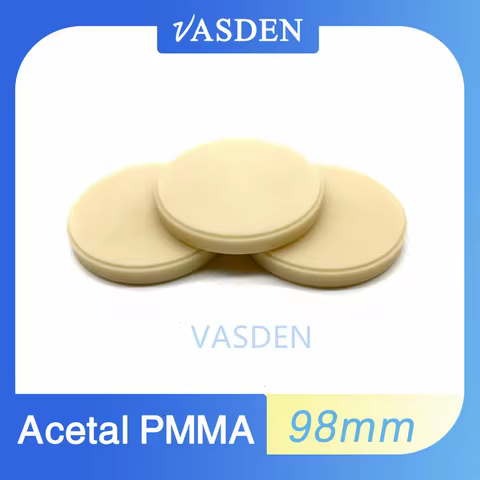 Acetal/Flexible PMMA Disc A1 A2 A3 A3.5 Colors Block Dental Lab Supplies Open System CADCAM Milling 