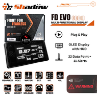 Shadow FD EVO OBD II - Turbo Boost Water Temperature DSG Gearbox Oil Voltage