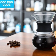 [Coffee Tools] Chemex Drip Pour Over Borosilicate Glass Coffee Server - One Two Cups SE111