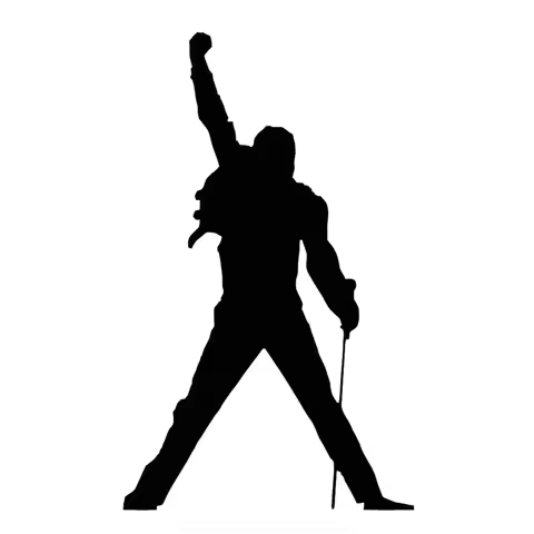 FUYOOHI Fashion Decorative Stickers Freddie Mercury Vinyl Decal Car Window Wall Sticker Bohemian Rha