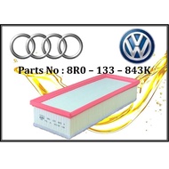 Audi - A4 A5 Q5 B8 2.0L Air Filter 8R0-133-843K
