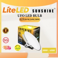 SUNSHINE UFO LED BULB E27 20W/24W 2 years warranty