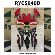 Cover Set Rapido Yamaha Y16ZR V1 V2 ABS 2024 (48) Blue Grey Red Motor Body Set Accessories Spare Par
