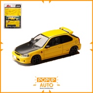 Hobby Japan 1:64 Honda Civic EK9 Todojuku Initial D Tomoyuki Tachi Vs Takumi Fujiwara HJDMD007