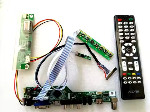 Yqwsyxl Kit for LTN154X3-L05 TV+HDMI+VGA+AV+USB LCD LED screen Controller Driver Board