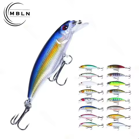 MBLN Brand,Bass Fishing,6cm/2.4in,4.5g/0.01lb,Jerkbait Fishing Lures, Minnow Jerk Bait,for Saltwater