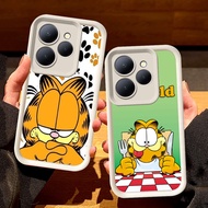 White Casing for ITEL A50 P65 S23 A80 A70 P55 RS4 A90 5G S62 Cat Garfield