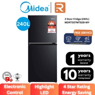 Midea 2 Door Fridge (240L) MDRT307MTB28-MY