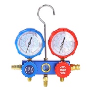 Manifold Gauge Set for AC Systems - Compatible with R22 R410A R134a R404A - Auto Refrigerant Diagnos