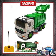 RC Car Truck Recycle Kitar Semula City Builder Kawalan Jauh (Ready Stock)