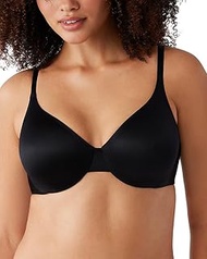 Women's Inner Sheen Underwire Bra, Black, 38DDD