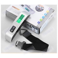 Portable Digital Pocket Luggage Hanging Scale - 50KG / 110 Lb Suitcase Baggage Travel Weighing Scale