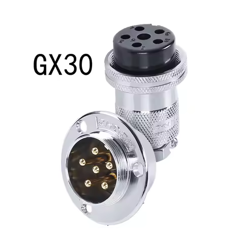1 Set Aviation Socket Plug DF/Gx30/M30 Formal Installation 2 3 4 5 6 7 8 10 Pin Needle Electrical Co