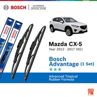 Bosch Advantage U Hook Wiper Set for Mazda CX5 KE 1st Gen (24"/18")