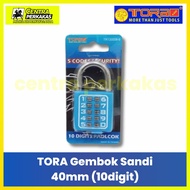 Tora Original Sandi Padlock | 8 Digit & 10 Digit Combination Lock