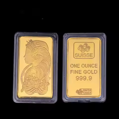 Souvenir Coin Bullion Bar Switzerland Credit Commemorative Coin Goddess Coin Collection Home Decorat