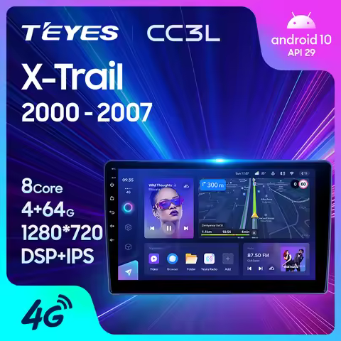 TEYES CC3L WIFI For Nissan X-Trail X Trail X - Trail 1 T30 2000 - 2007 Car Radio Multimedia Video Pl