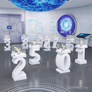 Display Cabinet Exhibition Cabinet Paint Exhibition Exhibition Hall Unique Exhibition Art New Creati