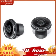 2Pcs 5MP 1.8MM CCTV Lens 5.0Megapixel for HD Security IP CCTV Camera F2.0 1/2.5" 180D Wide Viewing