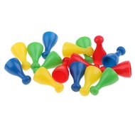 [mibum01uz] 16pcs Plastic Chess Pieces Replacement Set, Spare Chess Draughts for , Flying Chess, Boa