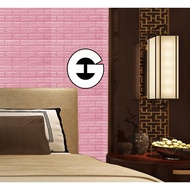 WA Wallpaper Foam Brick Pink Premium Wallpaper