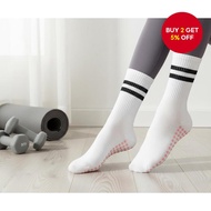 1 Pair EzLife Yoga Socks Anti-slip Sports Pilates Dance Fitness Socks  1 Pasang Stokin Yoga EzLife A