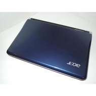 Acer 宏碁  Aspire One D150-1Bb 10.1吋輕薄小筆電腦 低溫小筆電(藍色) 二手【上蓋有刮傷】