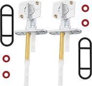 2 Pcs Fuel Petcock Valve Switch Compatible with Yamaha BW200 BW200E BW80 FZR600 FZR600R PW80 RT100 T