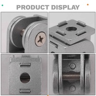 2 Pcs Aluminum Alloy Pivot Joint for Aluminum Extrusion Profile 2020 Series Flexible Pivot Joint 202