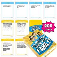 All English Do You Really Know Your Family Party Casual Educational Game Card