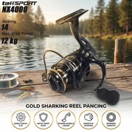 Taffsport Reel Pancing Spinning Fishing Reel 5.2:1 4000 - Nx4000