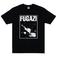 Fugazi band t-shirt - New merch Tshirt black Fugazi Vincent Vestes band t-shirt