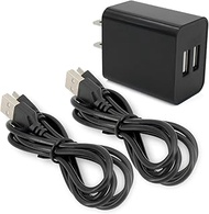 IFREQTECH 2-in-1 Dual USB Port Adapter DC 5V 1A with 2 USB Charging Cables Compatible with Retevis R