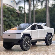 1: 24 Tesla Cyber Pickup Truck Model Alloy Large Toy Car Children's Car Model Boy Simulation Off-Roa