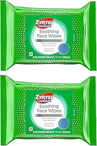 ZYRTEC Soothing FACE Wipes 2-25CT ECMSPK