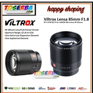 Viltrox Lensa 85mm F1.8 RF II STM ED IF for CANON Mirrorless RF Mount