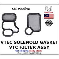 Honda Kseries K20 K24 vtec solenoid filter gasket vtc spool valve solenoid oil seal Civic Accord Str