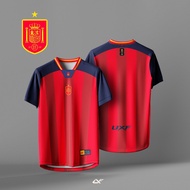 UXFACTORY SPAIN MERAH JERSEY SUBLIMATION FOOTBALL JERSEY