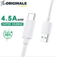 [drg] USB To Type C Charger Cable 44W 4.5A SuperVooc Universal Universal Data Cable 44W Type C