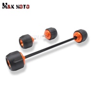 Fit For RC390 RC 390 2022 2023 Motorcycle Front & Rear Wheel Fork Axle Sliders Cap Crash Protector