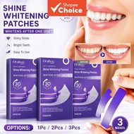 Teeth Whitening Strips 7pcs with Hydrogen Peroxide for At-Home Stain Removal Upgraded  Jalur Pemutih