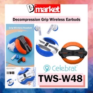 Celebrat W48 Decompression Grip Wireless Earbuds Decompression Stereo Earbuds Bluetooth Earbuds TWSW48 TWS-W48