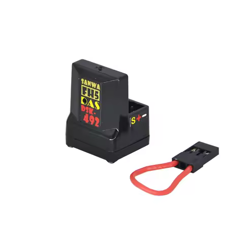 DSK-492 V2 Sanwa FH5 Compatible Receiver SSL Telemetry 4 Channel with ANTENNA-FREE For FHSS-5 M17 MT