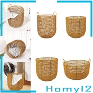 [HOMYL2] Laundry Basket, Laundry Basket, Toy Basket, Handwoven Storage Baskets for