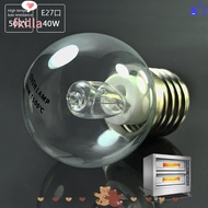 FKILLA Oven Lamp, E27 40W High temperature Filament bulb, Hot Tungsten Cooker Hood Lamp Salt Bulb Heat Resistant light Warm White.
