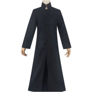 🎉Cosplay🎉  The Matrix Neo Cosplay Customised Black Costume Neo Trench Coat Pants Halloween Clothes f