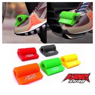 KingDrag Motorcycle Gear Pedal Rubber King Drag Shift Gear Lever Cover Shoe Protector Foot Peg Toe Gel Universal