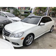 【FB搜尋桃園阿承】賓士 超人氣E350跑12萬 2011年 3.5 白色 二手車 中古車