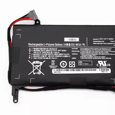 AA-PBZN4NP 7.4V 40Wh Laptop Battery for Samsung A03US A04US XE700T1A-A02US XE700T1A-A05US 1588-3366