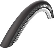 Schwalbe Unisex Adult Bicycle Tyre, Black, KOJAK Perf, RaceGuard, Folding 32-355-Skin